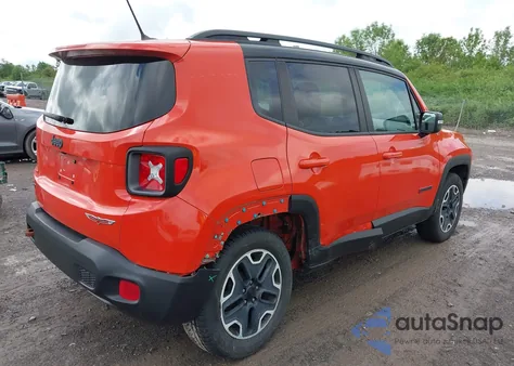 2016 Jeep Renegade Trailhawk z USA, uszkodzony, nr VIN ZACCJBCT0GPC69731